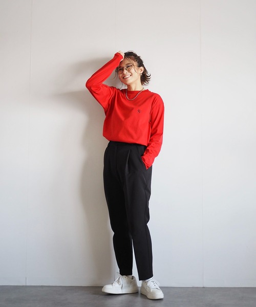 tシャツ 「ZOZO限定カラーあり」ANC ロングスリーブTシャツ レディース メンズ ANIECA tシャツ 「ZOZO限定カラーあり」ANC ロングスリーブT