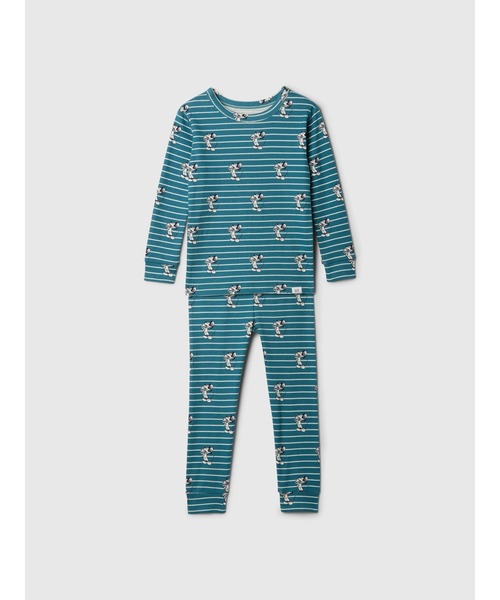 子供パジャマセット Ampersand（子ども服） 子供服t ampersand 恐竜柄 ニットキルト