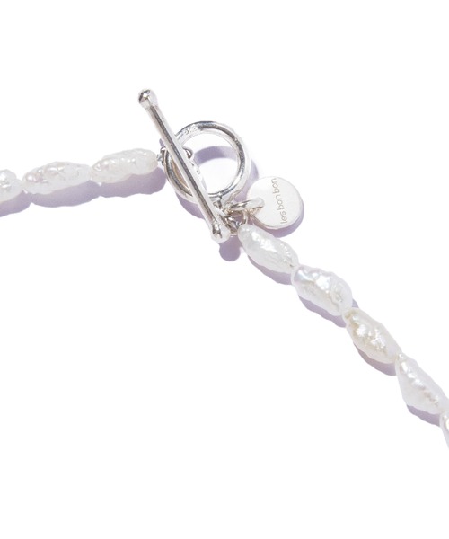 ネックレス 「les bonbon」flora pearl choker/フローラ パール チョーカー レディースの画像