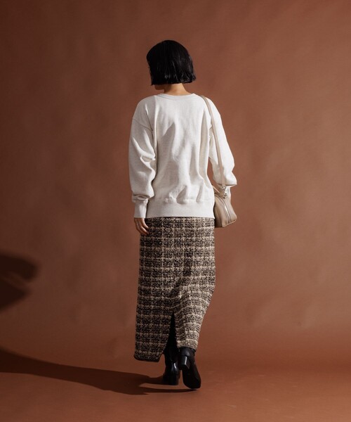 トレーナー スウェット Mixta × FREAK'S STORE/ミクスタ 別注 dog eat dag/プリントスウェット レディース FREAK'S STORE トレーナー スウェット Mixta × STORE/ミクスタ