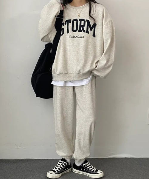 NEW GENTLEMAN トレーナー スウェット 「2点SET」STORM セットアップ
