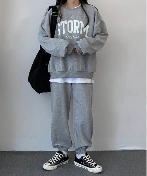 NEW GENTLEMAN トレーナー スウェット 「2点SET」STORM セットアップ