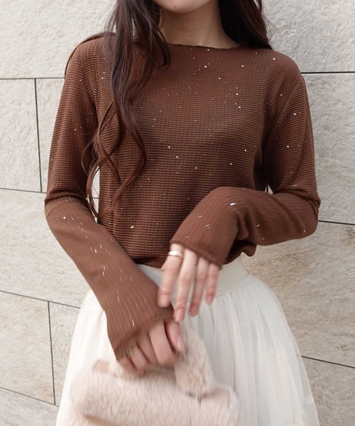 LIAN｜2WAYクロスデザインシアートップス | Rakuten Fashion