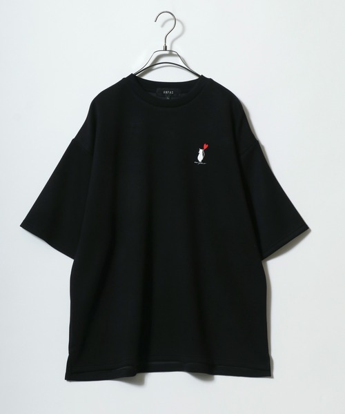 PONTE Tシャツ(新品未使用) F/MODE TNOC THE TEE PONTE / WAVE FLAG EZORIS R-POCKET