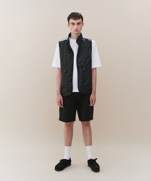 LAVENHAM MICKFIELD ベスト ウィメンズ　ジャガード LAVENHAM ベスト ジレ Unwadded Gathered Waist Mickfield Mens