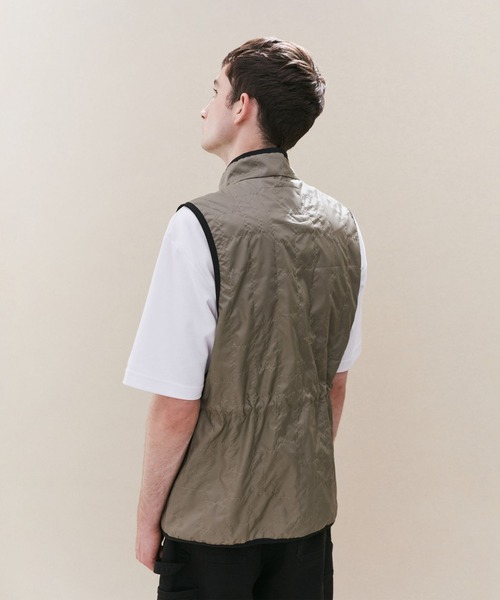 LAVENHAM MICKFIELD ベスト ウィメンズ　ジャガード LAVENHAM ベスト ジレ Unwadded Mickfield Mens