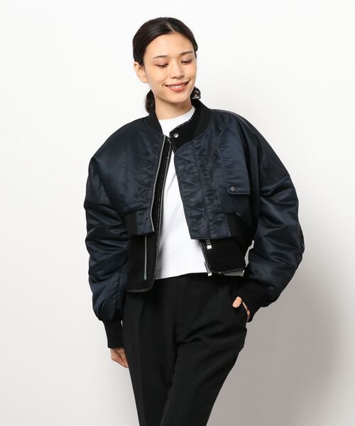 UN3D.（アンスリード） ブルゾン 38 ブラック レディース : ZOZOTOWN