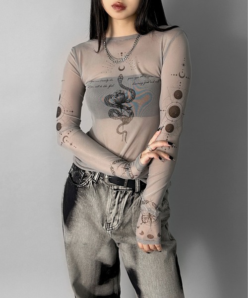 【美品】　優里　タトゥー　Tシャツ　L 優里 タトゥー Tシャツ（ M ）グッズ - メルカリ