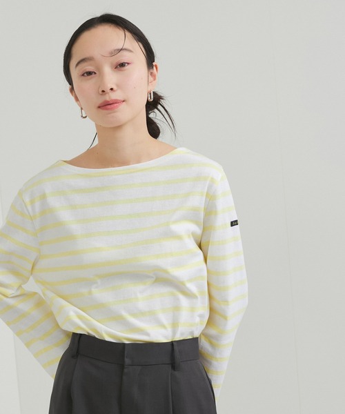 予約販売 Le Minor/ルミノア」ボーダーカットソー 「Le tシャツ Minor トップス