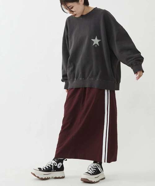 トレーナー/スウェット style icon tokyo CONVERSE TOKYO トレーナー スウェット TIGER LOGO SWEAT レディース