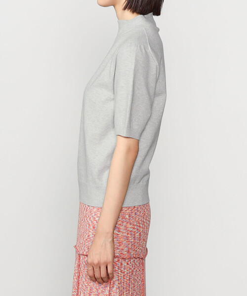 ニット セーター unfil | 「別注」クルーネック コットンニットプルオーバー WOMEN レディース セール】unfil | 〈別注〉クルーネック コットンニットプル