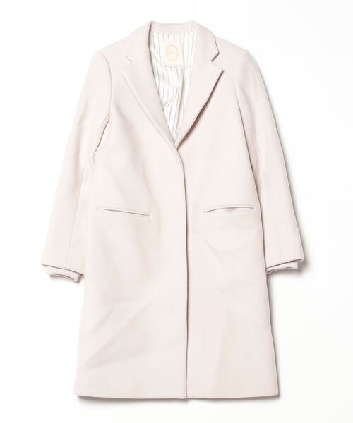 Khaju（カージュ） チェスターコート 38 ホワイト レディース