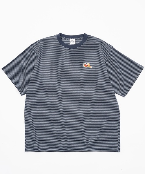 【完売品】kaoyorinakami ボーダーTシャツ M kaoyorinakami tシャツ punchcat border tee / パンチキャット