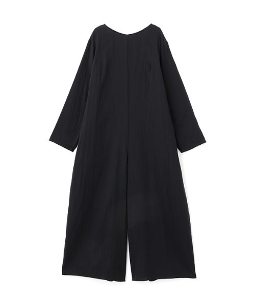 ETRE TOKYO 25SS オープンバックオールインワン ブラック M