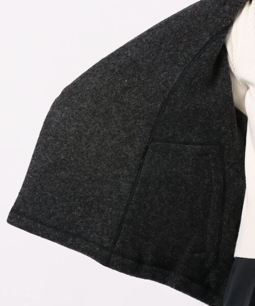 Plantation（プランテーション） ノーカラージャケット M size グレー