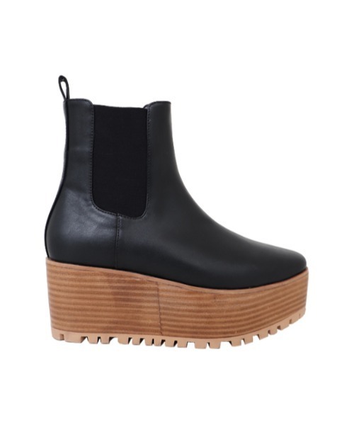 「AMAIL」 ショートブーツ S ブラック レディース_画像2