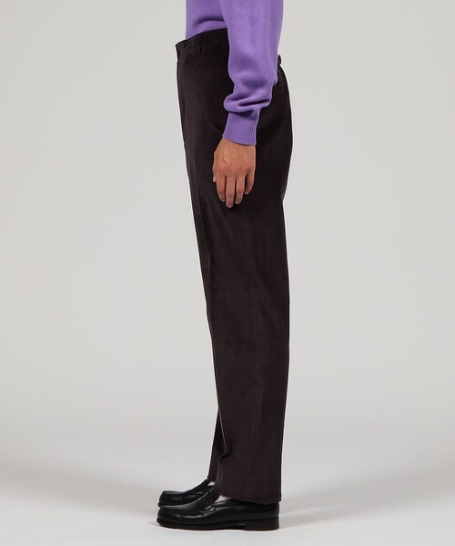 BERNARD ZINS スラックス SPENDER コットンコーデュロイ ワイド