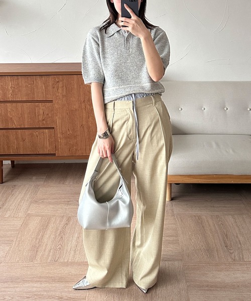 MUHET スラックス パンツ 「set item」trunks ＆ slacks pants