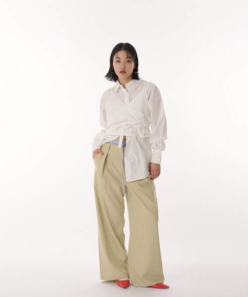 MUHET スラックス パンツ 「set item」trunks ＆ slacks pants