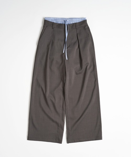 MUHET スラックス パンツ 「set item」trunks ＆ slacks pants