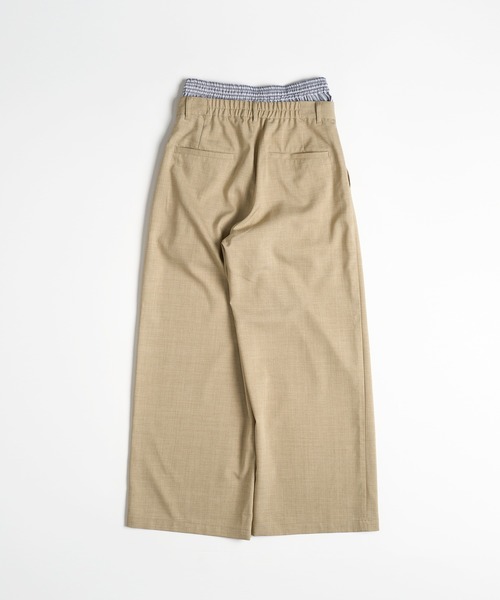 MUHET スラックス パンツ 「set item」trunks ＆ slacks pants