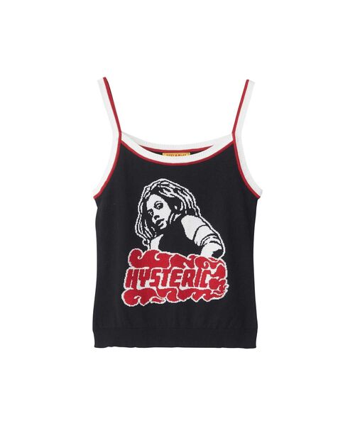 HYSTERIC GLAMOUR キャミソール VIXEN GIRLジャカード