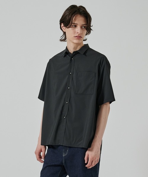 WHITE MOUNTAINEERING シャツ 別注 DRAW CORD S/S POCKET SHIRTS