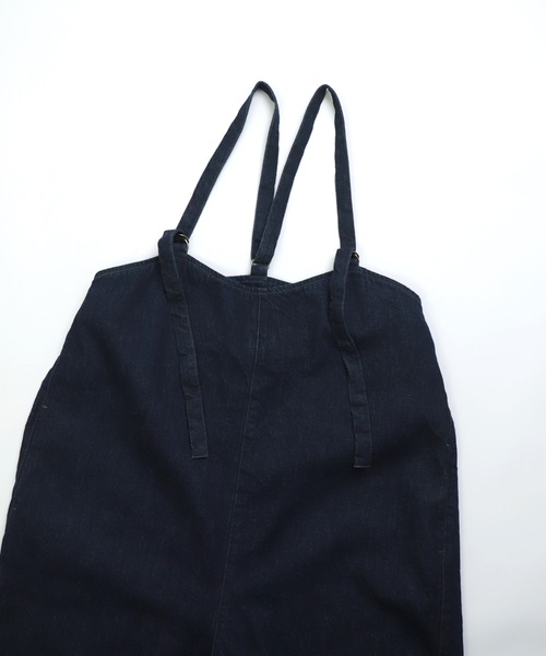 ブロカント　サロペットパンツ　黒 Brocante｜サロペット オールインワン パンツ 33-427T 33-426C