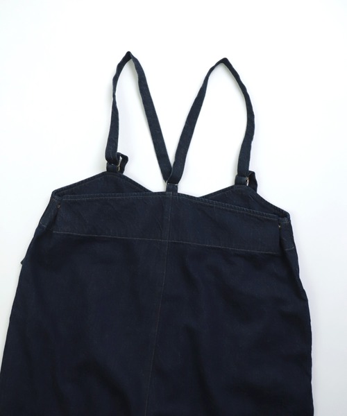 ブロカント　オールインワン Brocante｜コットン トラバイユ サロペット 33-0383d-0384x-mn
