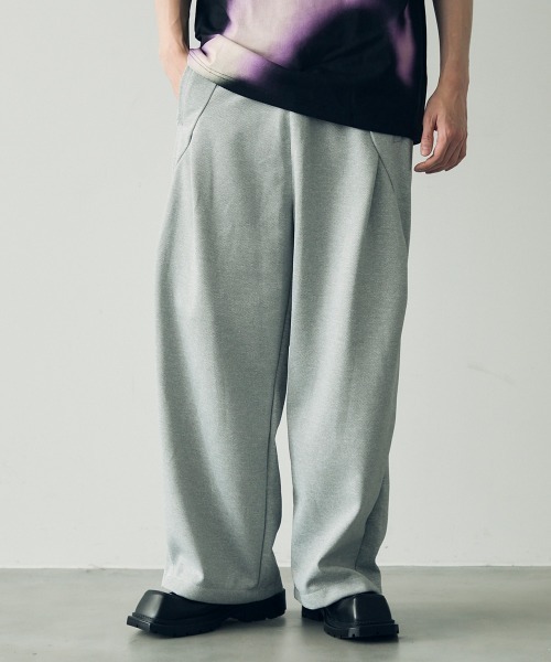 Shoowtime（ショウタイム） スウェットパンツ ジャージ Deformed tuck
