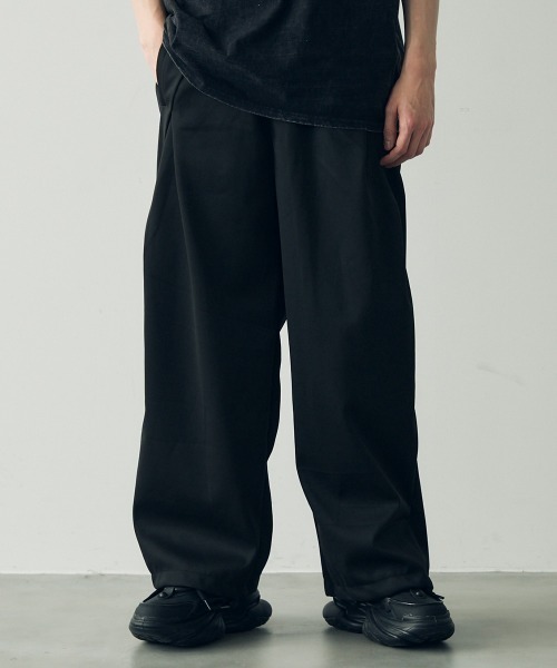 でゅーど Shoowtime（ショウタイム） スウェットパンツ ジャージ Deformed tuck