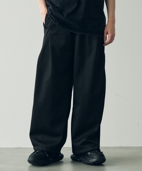Shoowtime（ショウタイム） スウェットパンツ ジャージ Deformed tuck
