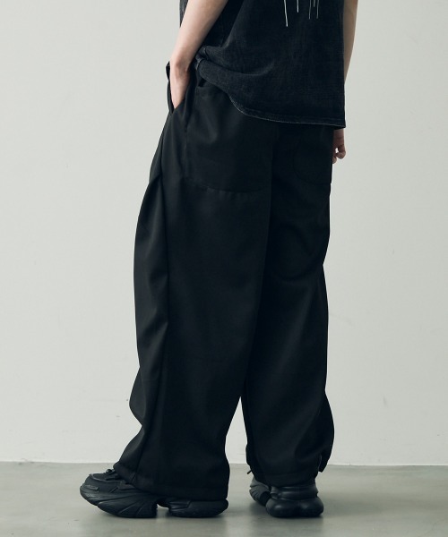 Shoowtime（ショウタイム） スウェットパンツ ジャージ Deformed tuck
