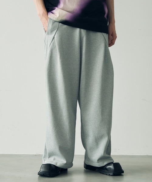 Shoowtime（ショウタイム） スウェットパンツ ジャージ Deformed tuck