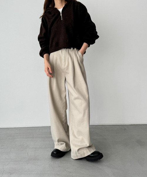 キャナルジーン　【El mar】チノパンツ CANAL JEAN 「CANAL JEAN」 「El mar」パンツ SMALL ブラウン