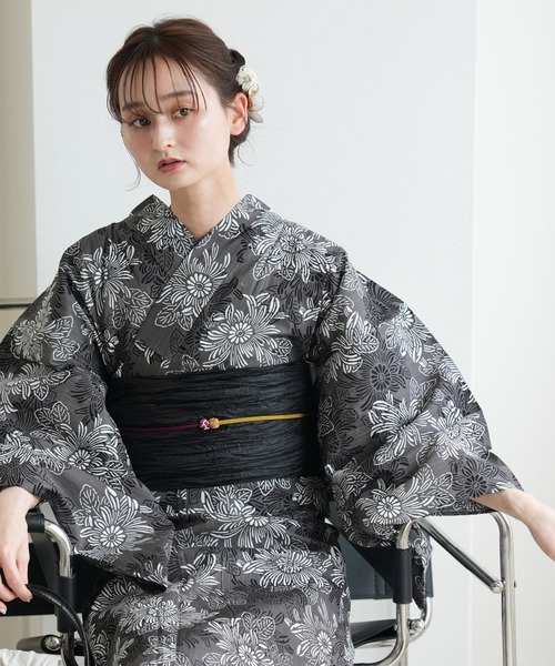 楽天市場】 浴衣 : utatane 浴衣 ひとりで着れる！かんたん二部式浴衣