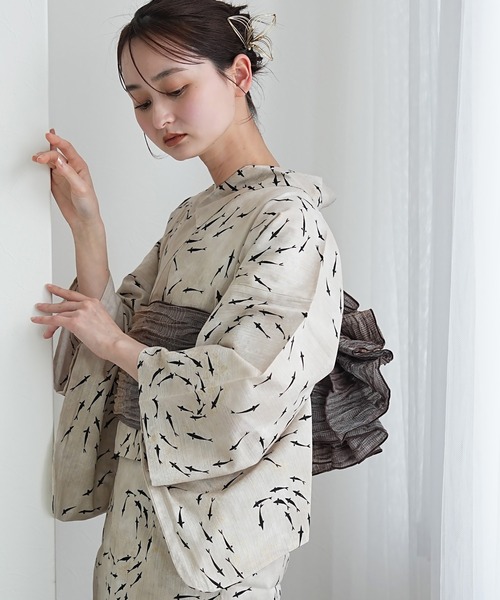 utatane 浴衣 2026新作 ひとりで着れる！簡単セパレート浴衣セット
