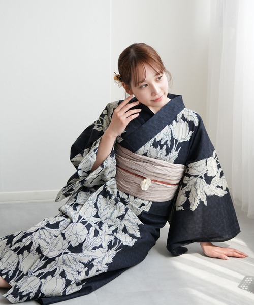 utatane セパレート浴衣 浴衣 ひとりで着れる！簡単セパレート浴衣