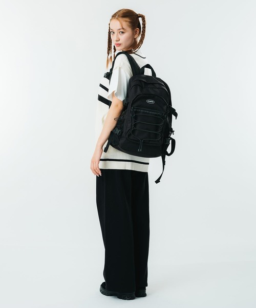 XGIRL ブラック マウンテニアリングリュック X-girl 「X-girl」 リュック ONE SIZE ブラック レディース