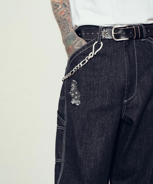 ジーンズ Patched painter pants メンズ レディース