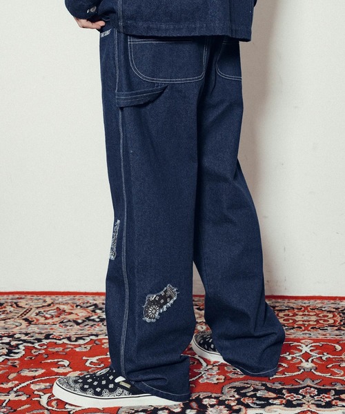 ジーンズ Patched painter pants メンズ レディース