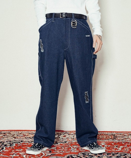 ジーンズ Patched painter pants メンズ レディース