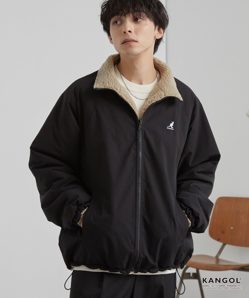 KANGOL（カンゴール） ブルゾン アウター 別注 ワンポイント ロゴ刺繍
