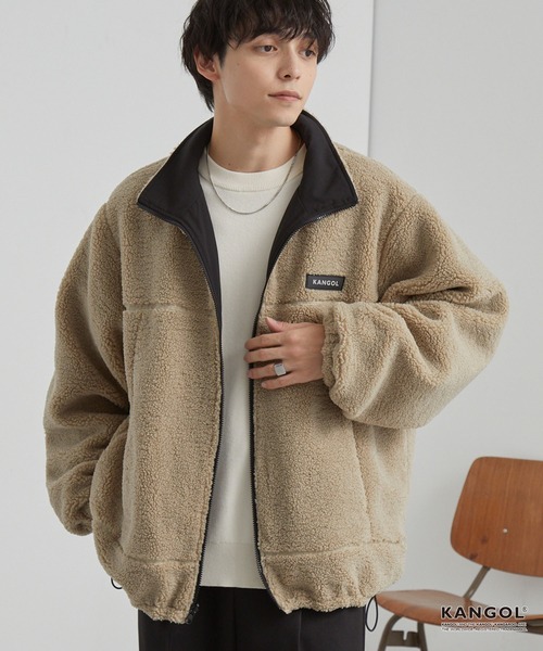 KANGOL（カンゴール） ブルゾン アウター 別注 ワンポイント ロゴ刺繍