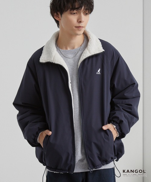 KANGOL（カンゴール） ブルゾン アウター 別注 ワンポイント ロゴ刺繍