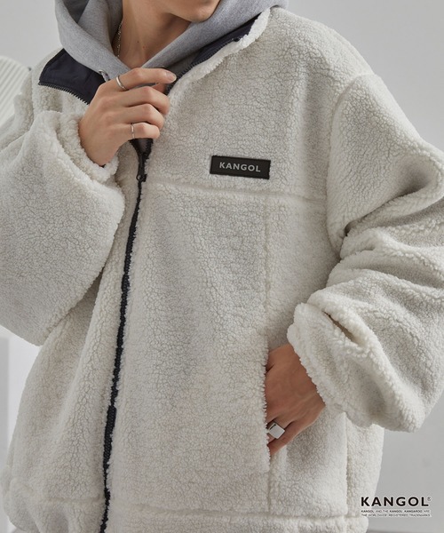 KANGOL（カンゴール） ブルゾン アウター 別注 ワンポイント ロゴ刺繍