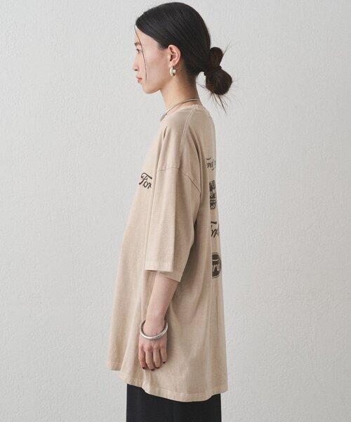 rnieです　美品 Loungedress バックロゴシャツブルゾン セール】 [THE HOLIDAY CLOSET] 中綿シャツジャケット