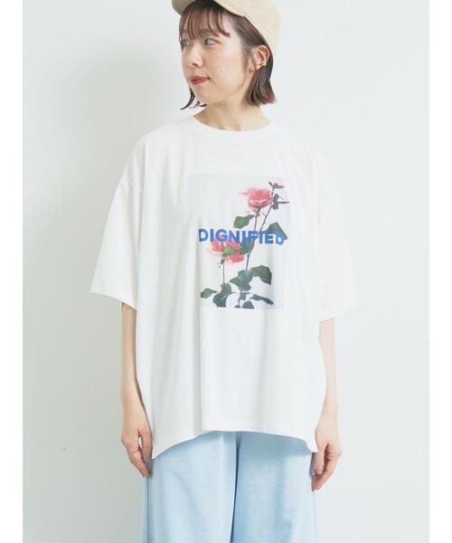 Samansa Mos2（サマンサモスモス） tシャツ 半袖 「接触冷感」バック