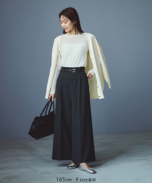 ロペピクニック ROPE Picnic カットソー コットンレース Uネック 半 ROPE' PICNIC｜ロペピクニックのトップス（レース）人気ランキング
