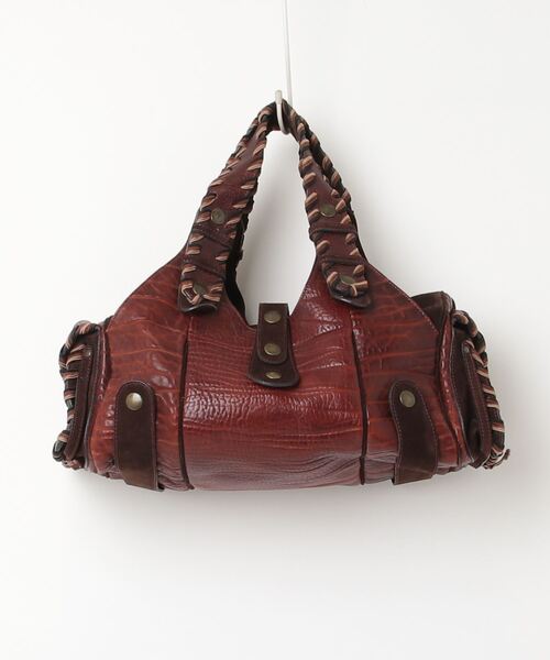 Chloe クロエ　シルべラード　トートバッグ　ハンドバッグ　レザー　配色 Chloe/クロエ】 シルベラード トートバッグ レザー ブラウン